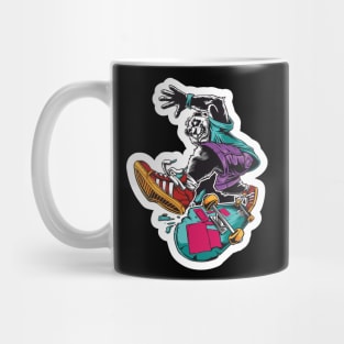 Skater panda Mug